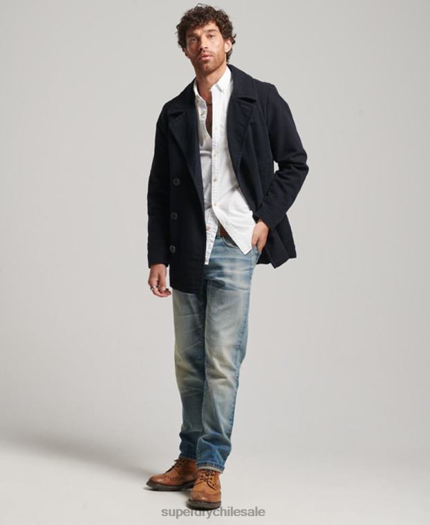 hombres Superdry Armada tienda comercial - chaquetón de piel de topo 2R68Z1103
