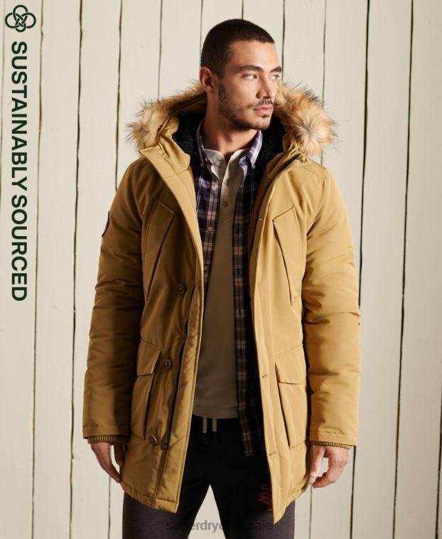 hombres Superdry broncearse parka everest 2R68Z4738