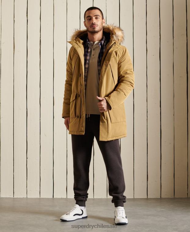 hombres Superdry broncearse parka everest 2R68Z4738