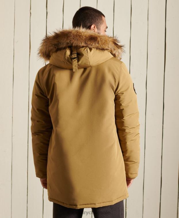 hombres Superdry broncearse parka everest 2R68Z4738
