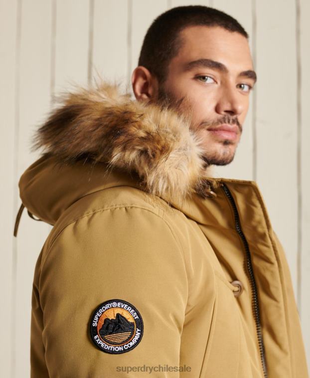 hombres Superdry broncearse parka everest 2R68Z4738