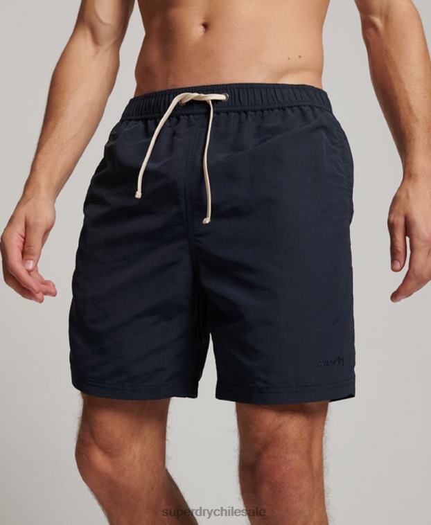 hombres Superdry Armada shorts de baño reciclados con ripstop 2R68Z441