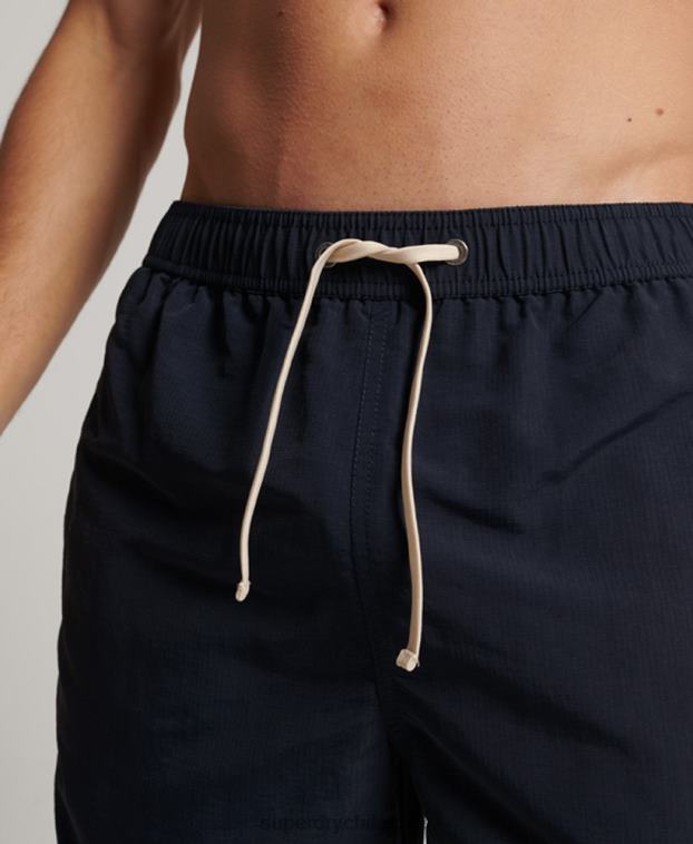 hombres Superdry Armada shorts de baño reciclados con ripstop 2R68Z441