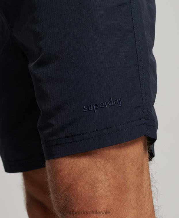 hombres Superdry Armada shorts de baño reciclados con ripstop 2R68Z441