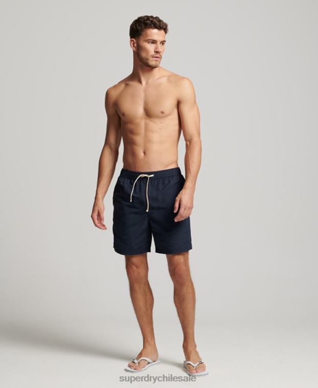 hombres Superdry Armada shorts de baño reciclados con ripstop 2R68Z441