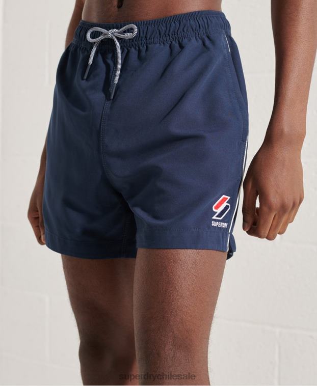 hombres Superdry Armada shorts de baño serie tri 2R68Z439