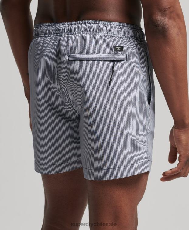 hombres Superdry Armada shorts de playa reciclados studios 2R68Z445