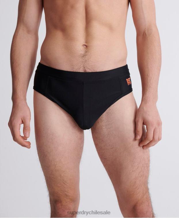 hombres Superdry negro baúles deportivos 2R68Z453