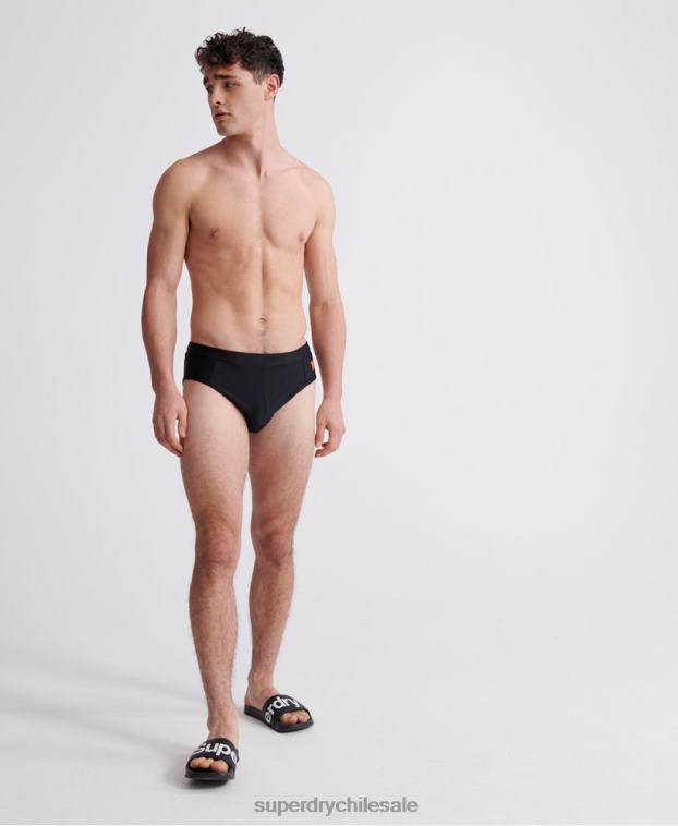 hombres Superdry negro baúles deportivos 2R68Z453