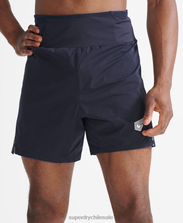 hombres Superdry Armada correr pantalones cortos de primera calidad 2R68Z5370