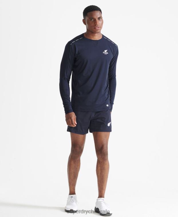 hombres Superdry Armada correr pantalones cortos de primera calidad 2R68Z5370