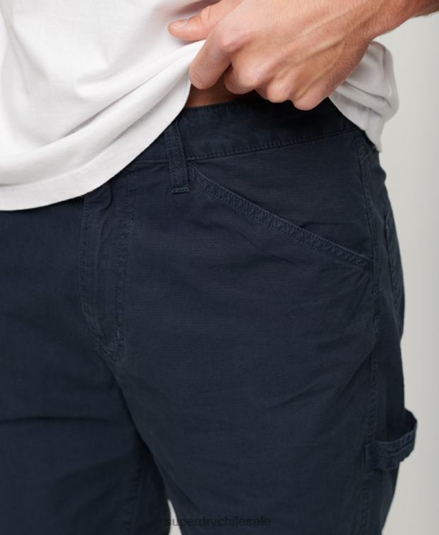 hombres Superdry Armada pantalones cortos de carpintero 2R68Z45