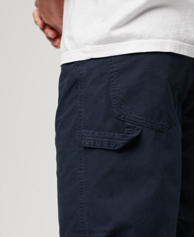 hombres Superdry Armada pantalones cortos de carpintero 2R68Z45