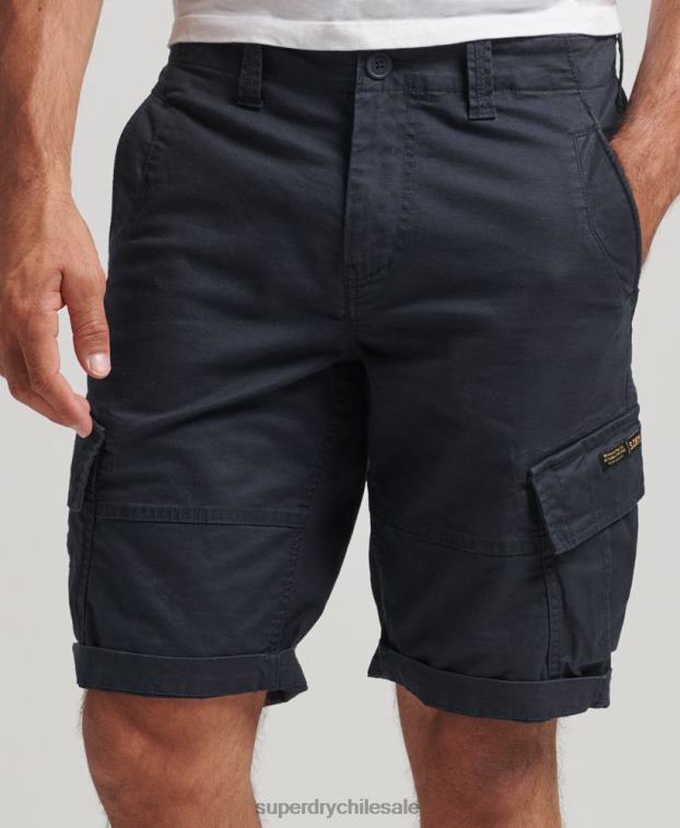 hombres Superdry Armada shorts cargo con núcleo de algodón orgánico 2R68Z244
