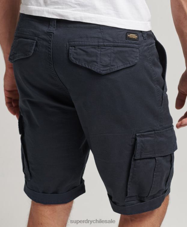 hombres Superdry Armada shorts cargo con núcleo de algodón orgánico 2R68Z244