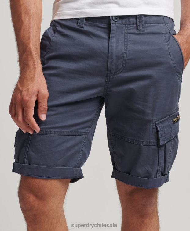 hombres Superdry Armada shorts cargo con núcleo de algodón orgánico 2R68Z265
