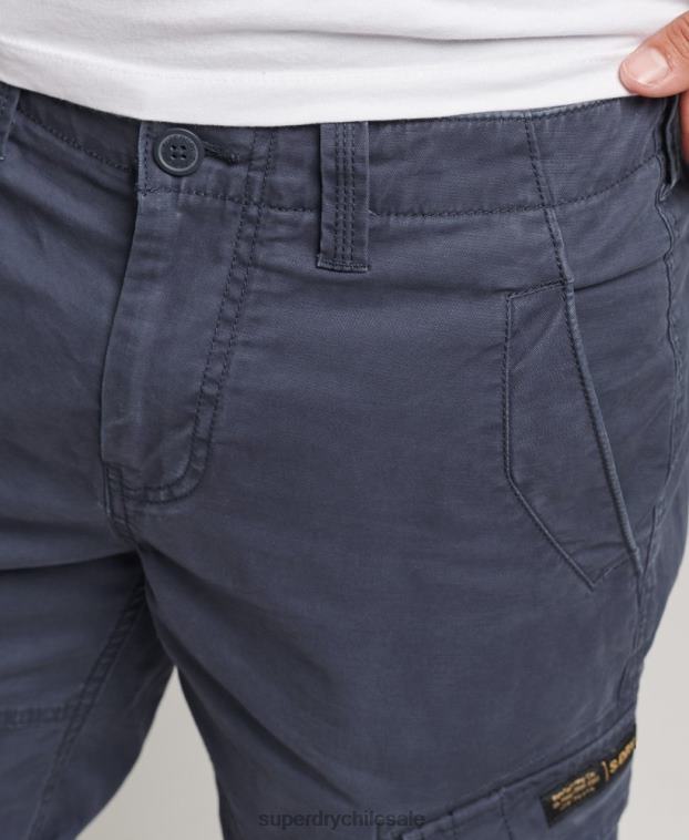 hombres Superdry Armada shorts cargo con núcleo de algodón orgánico 2R68Z265