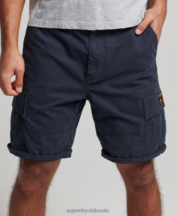 hombres Superdry Armada shorts cargo pesados ​​de algodón orgánico 2R68Z262