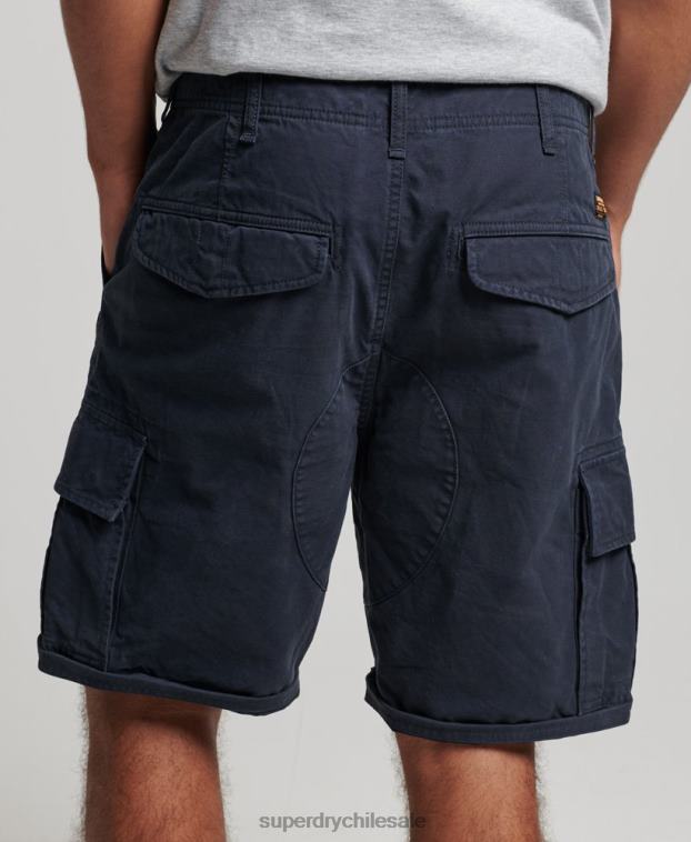 hombres Superdry Armada shorts cargo pesados ​​de algodón orgánico 2R68Z262