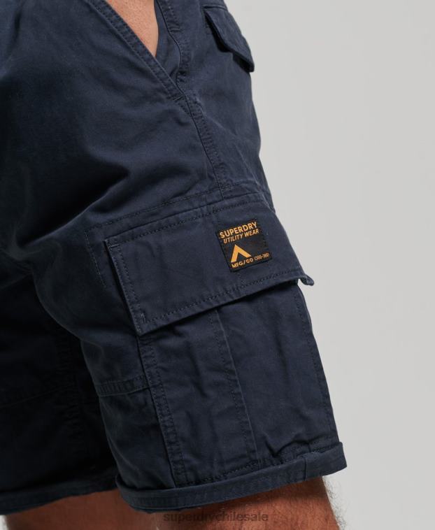 hombres Superdry Armada shorts cargo pesados ​​de algodón orgánico 2R68Z262