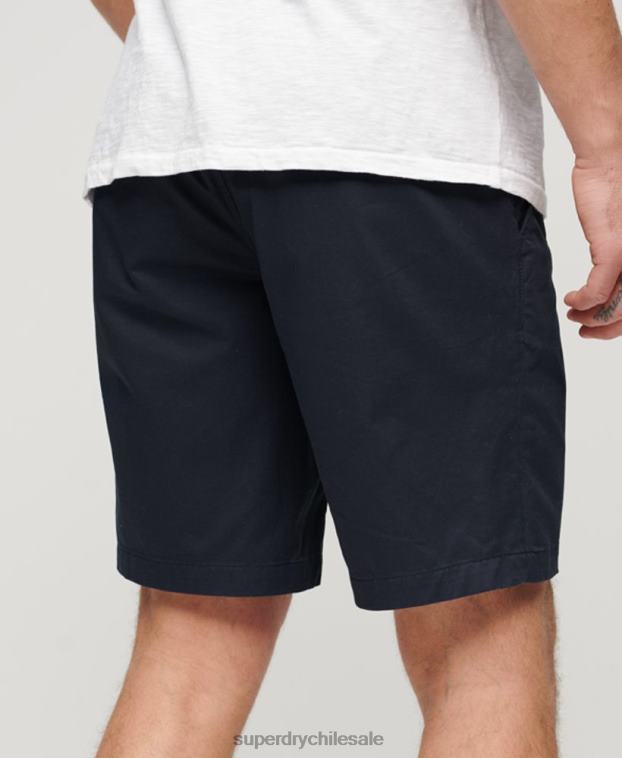 hombres Superdry Armada shorts chinos ajustados elásticos 2R68Z103