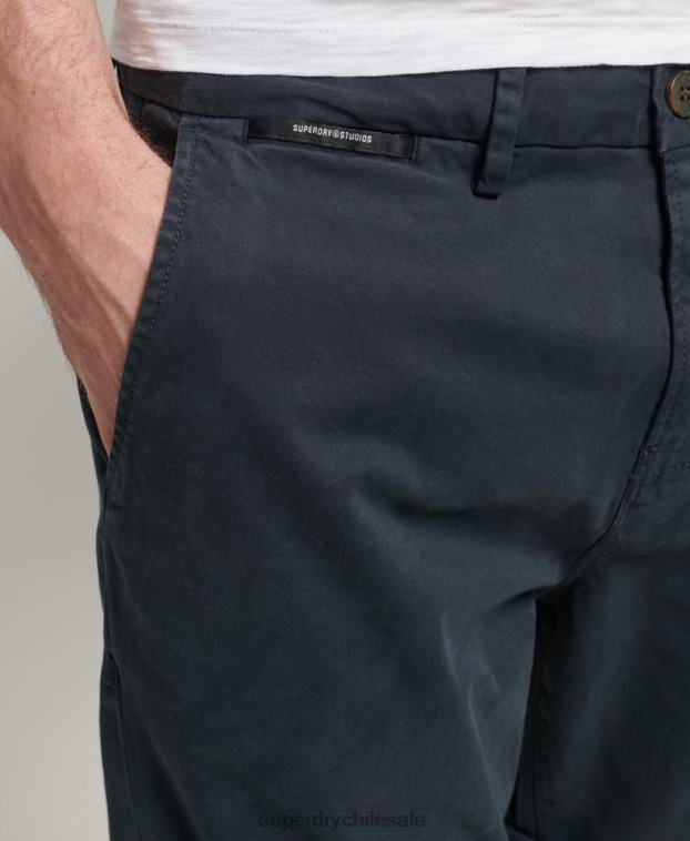 hombres Superdry Armada shorts chinos de algodón orgánico studios core 2R68Z346