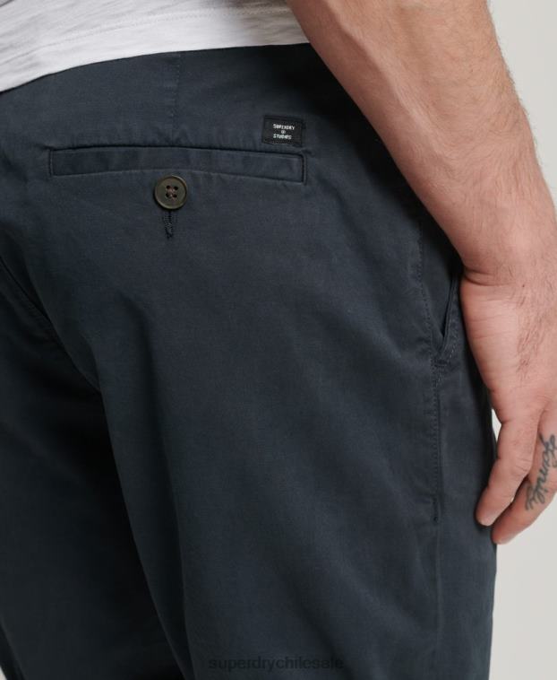 hombres Superdry Armada shorts chinos de algodón orgánico studios core 2R68Z346