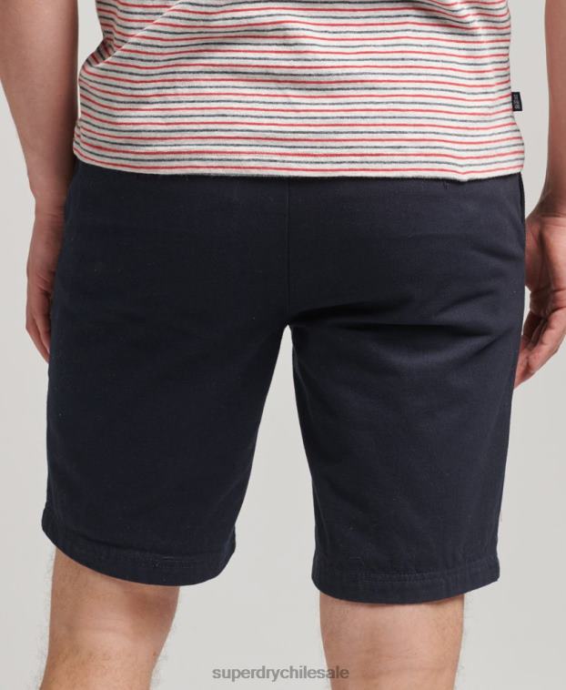 hombres Superdry Armada shorts chinos de oficial vintage 2R68Z306