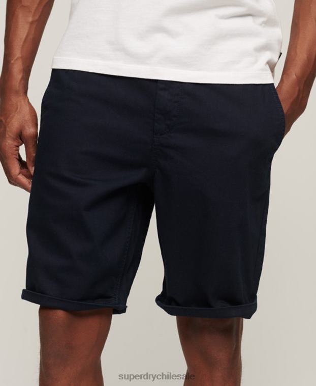 hombres Superdry Armada shorts chinos de oficial vintage 2R68Z73