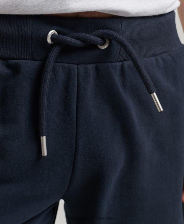 hombres Superdry Armada shorts de algodón orgánico con logo vintage 2R68Z310