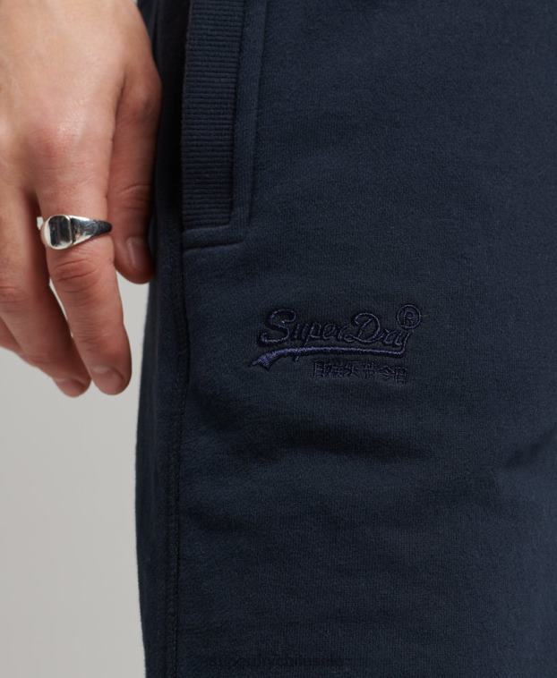hombres Superdry Armada shorts de algodón orgánico con logo vintage 2R68Z310