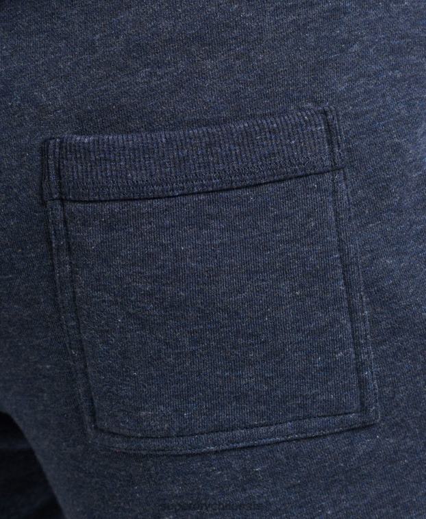 hombres Superdry Armada shorts de algodón orgánico con logo vintage 2R68Z311