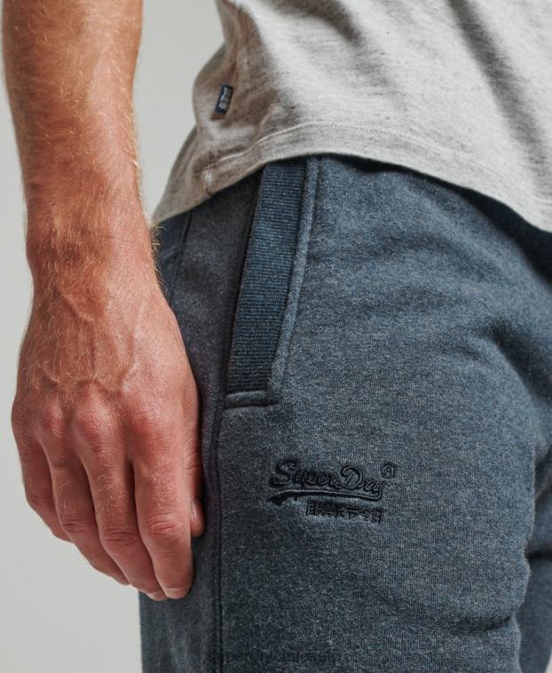 hombres Superdry Armada shorts de punto con logo vintage bordado 2R68Z319