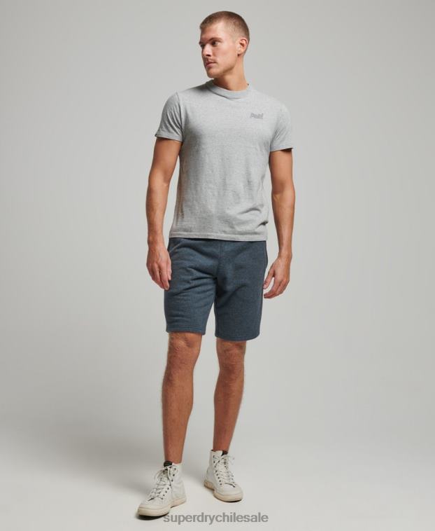 hombres Superdry Armada shorts de punto con logo vintage bordado 2R68Z319