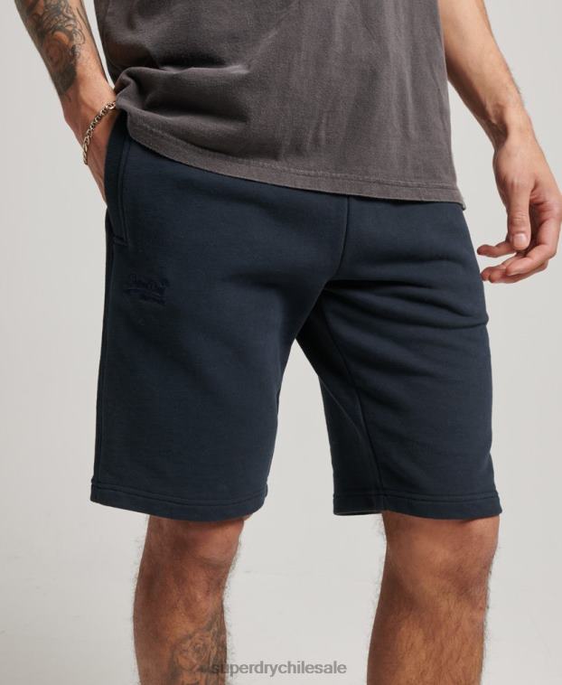 hombres Superdry Armada shorts de punto con logo vintage bordado 2R68Z324