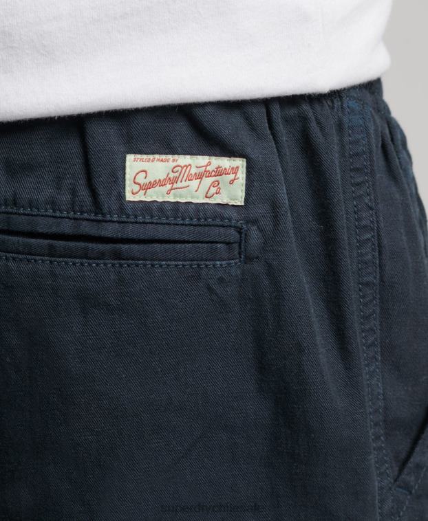 hombres Superdry Armada shorts vintage sobreteñidos 2R68Z257