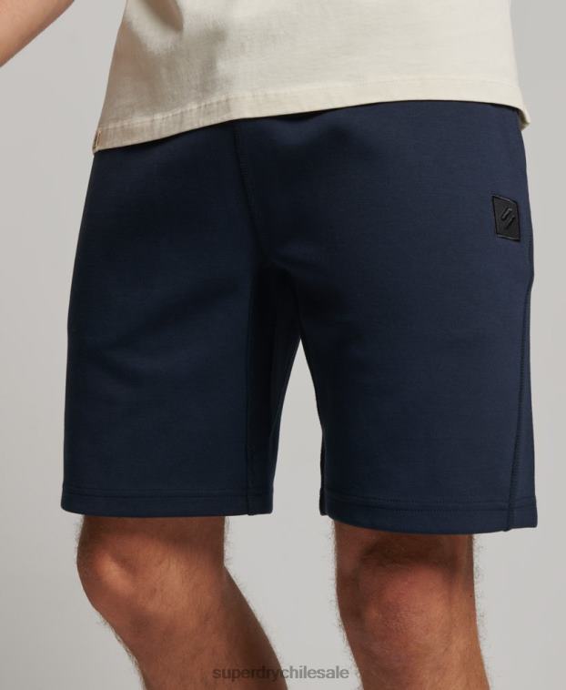 hombres Superdry azul pantalones cortos tecnológicos 2R68Z288