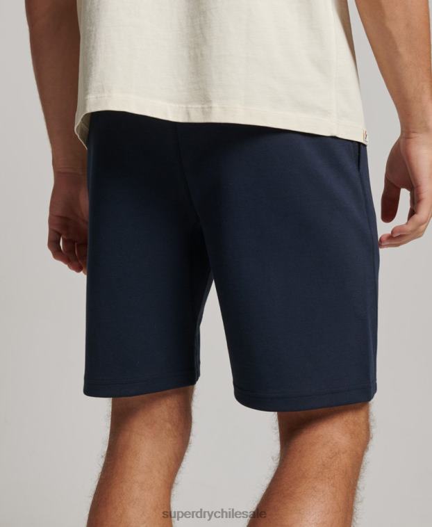 hombres Superdry azul pantalones cortos tecnológicos 2R68Z288