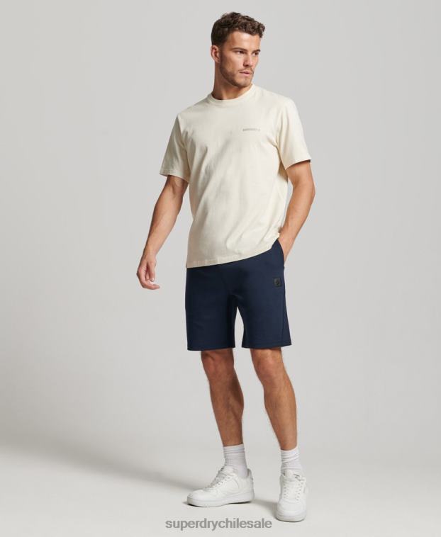 hombres Superdry azul pantalones cortos tecnológicos 2R68Z288