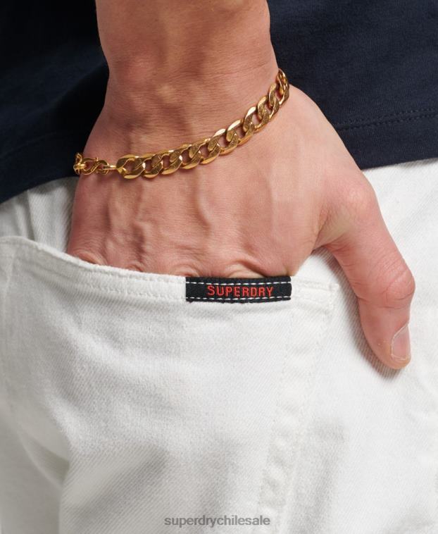 hombres Superdry blanco pantalones cortos rectos 2R68Z52