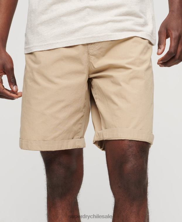 hombres Superdry broncearse pantalones cortos de carpintero 2R68Z120