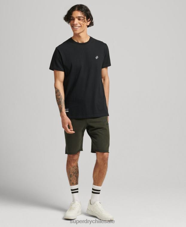 hombres Superdry caqui shorts deportivos code core 2R68Z359