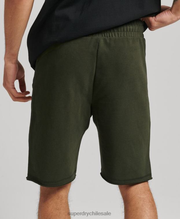 hombres Superdry caqui shorts deportivos code core 2R68Z359