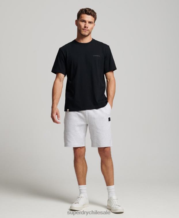 hombres Superdry gris pantalones cortos tecnológicos 2R68Z290