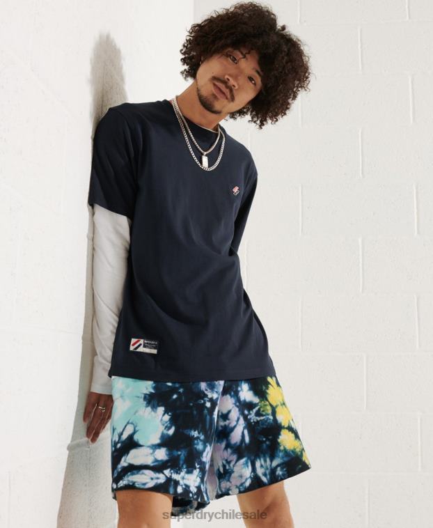 hombres Superdry multi shorts deportivos con diseño tie-dye 2R68Z337