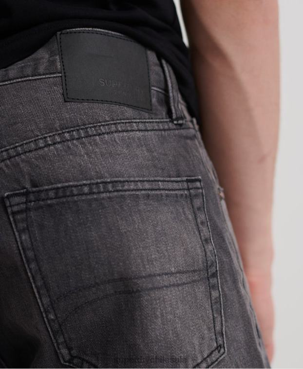 hombres Superdry negro 05 pantalones cortos cónicos conor 2R68Z370