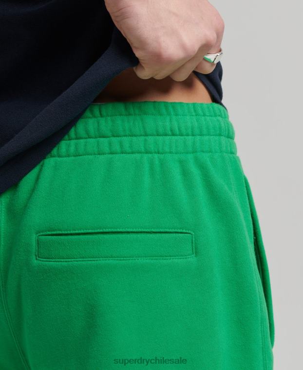 hombres Superdry verde code shorts deportivos clásicos 2R68Z340