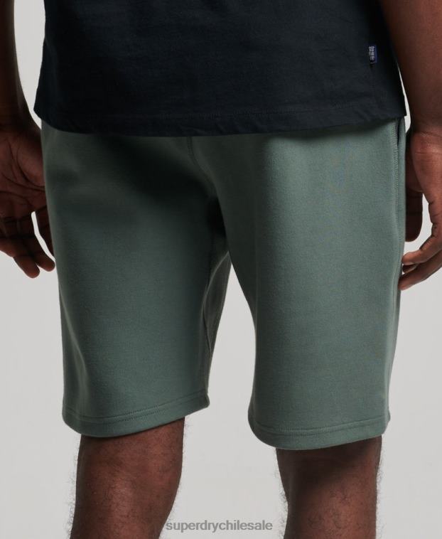hombres Superdry verde pantalones cortos tecnológicos 2R68Z345