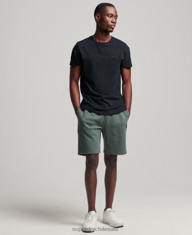 hombres Superdry verde pantalones cortos tecnológicos 2R68Z345