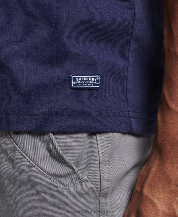 hombres Superdry Armada camiseta vintage de mi generación 2R68Z4914